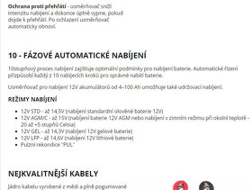 Automatická autonabíječka mikroprocesorová nová - 2