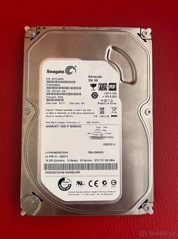 Seagate Barracuda 500GB - 3,5 SATA - 2