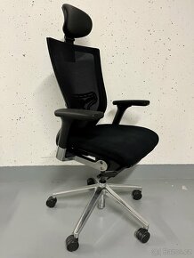 Kancelářská židle Sidiz s podhlavníkem a bederní opěrkou - 2