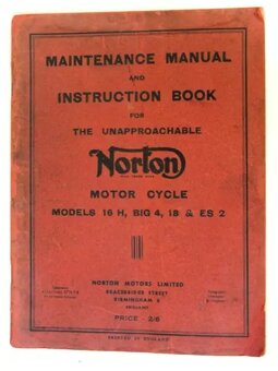 Norton:Koupím náhradní díly na Norton ES2 nebo celý motor - 2