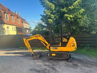 Jcb 8017 Minibagr 1.7T + roztahovací podvozek - 2