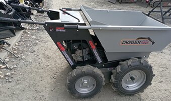 dumper, kolový dumper, stavební kolečko, - 2