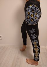 Nové sport legíny mandala 2x, barevné, kamufláž, barevné - 2