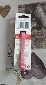 Růžový obojek pro kočky s rolničkou, Tesco - 2