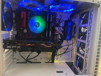 Herní PC- AMD RYZEN 5 2400G/RAM 16GB DDR4/RX 580 8GB/SSD - 2