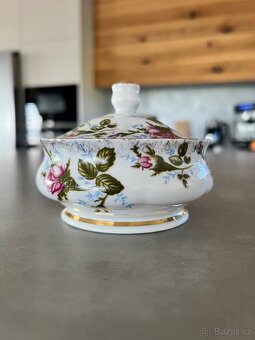 Porcelánová cukřenka „Savari Decoration FR“ – květinový vzor - 2