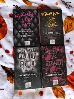 Monster high 4 knihy - 2