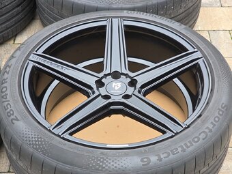 značková alu mbDESIGN KV01 11x22" 5x112 s pneu 285/40 R22 - 2
