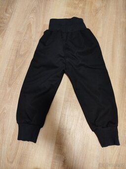 Dětské rostoucí softshellové kalhoty Esito vel 98 - 2