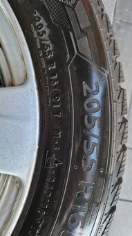 Zimní pneumatiky + disky - Barum Polaris 5 205/55 R16 91 T - 2