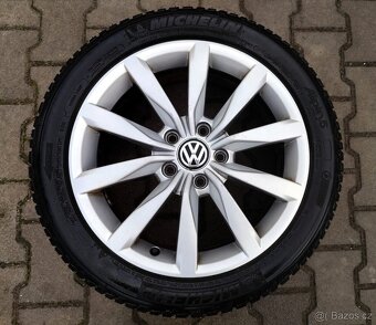 Alu kola originál Volkswagen Golf VII 5x112 R17 Dijon - 2