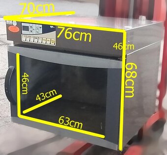 Horkovzdušná pec na pečivo Wiesheu konvekční - 2