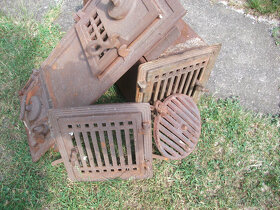 Kování na sloupová kamna - 2