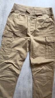 Plátěné jogger kalhoty H&M vel. 152 - 2