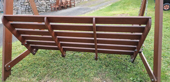 Zahradní houpačka z masivu - 2