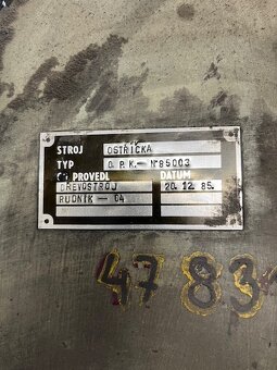 Bruska pilových kotoučů H.S. - 2