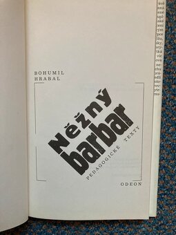 Bohumil Hrabal – Něžný barbar - 2