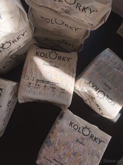 Ekologické plenky KOLORKY velikost M - 2