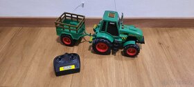 Rc traktor NIKKO s vlečkou - 2