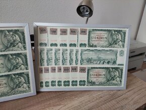 UNC sběratelská 100,- 1961 ČSR postupka 25 kusů - 2