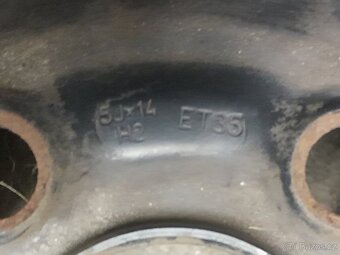 Plechový disk 14" 5x100 Fabia 1 - 2