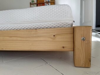 Postel japonského stylu / futon TATAMI s Ikea matrací Abygda - 2