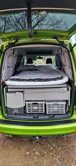 Caddy maxi 2.0tdi,obytný,4mot,highline,74t km,solar,teplá v - 2