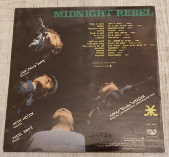 Plexis-Půlnoční Rebel vinylová deska LP - 2