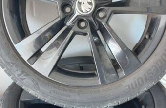 Alu kola 18" orig Škoda Karoq TOP STAV - 2
