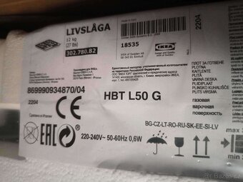 Plynová deska IKEA LIVSLÅGA - vestavná - nový - 2