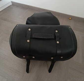 Kožené moto brašny 2x27L - 2
