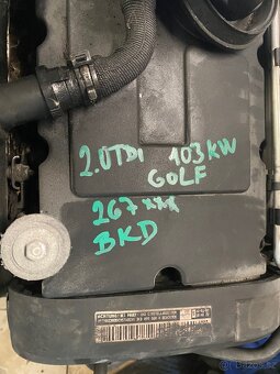 Motor 2.0tdi BKD 103kw - 2