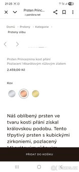 Prstýnek Pandora - 2