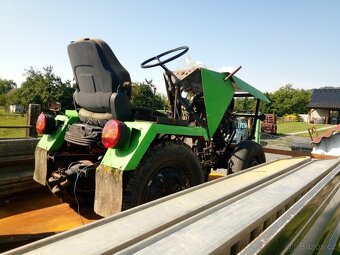 Malotraktor,traktor domací vyroby, trabant - 2