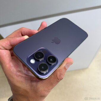 iPhone 14 Pro 256GB deep purple, jako nový, záruka - 2