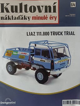 Liaz 111.800 truck trial, de Agostini - 2