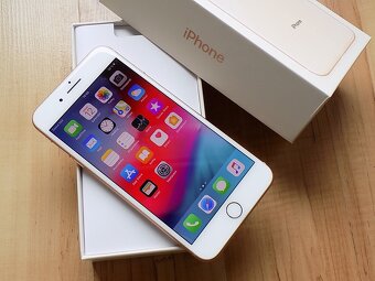 APPLE iPhone 8 Plus 64GB Gold - ZÁRUKA - TOP STAV - 2