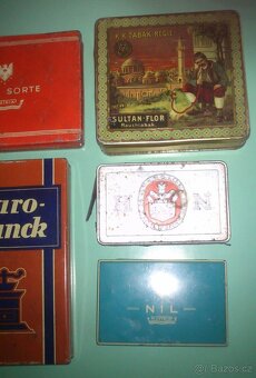 Plechové krabičky 7ks - 2