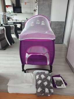 Dětská cestovní (skládací) postýlka Caretero - 2