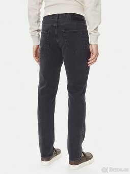 TOMMY HILFIGER  PÁNSKÉ SLIM JEANS-SKINNY DARK BLACK-GREY W31 - 2
