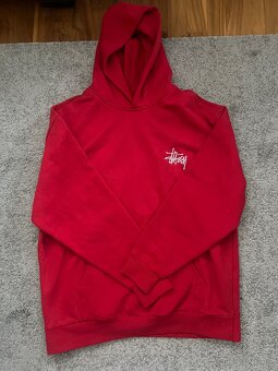 Červená mikina Stüssy - 2