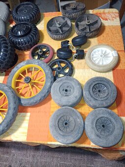 Kolečka různé typy i velikosti levně - 2