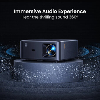 YABER K2s chytrý projektor pro domácí kino + Google TV - 2