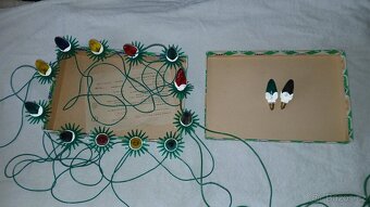 Vánoční osvětlení na stromeček šišky + 2 náhradní r.1988 - 2