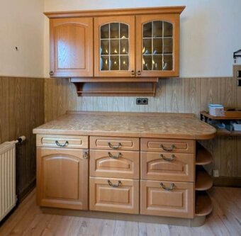 Kuchyně zn.Alno z masivu se spotřebiči ,5849 - 2