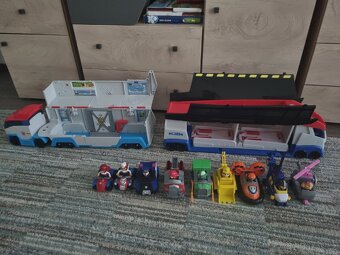 Paw patrol kamiony 2 ks aj postavicky - 2