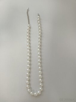 Elegantní perličkovy náhrdelník - 2