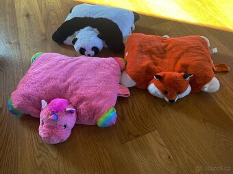 Plyšové polštáře - 2
