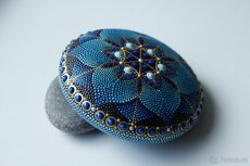 Mandala "Modrá" DotArt - 2