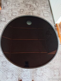Skládací skleněný stůl - 2